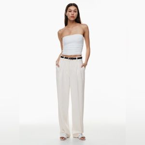 Aritzia Wilfred The Effortless Pant Light Birch 12
